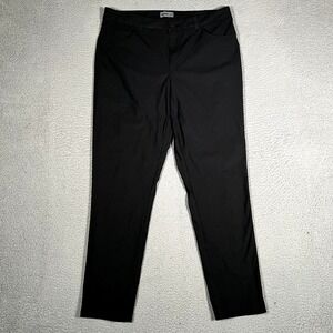 VRST Pants Mens 36x30 Black Commuter Tech‎ Slim Fit Casual Preppy Pockets Logo
